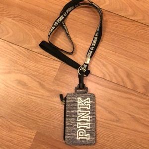 Victoria’s Secret Pink mini Wallet and lanyard
